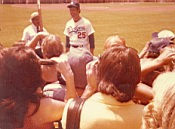Tom 0076.jpg: 1978 Picture Day at Dodger Stadium just after Tom is born 